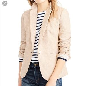 J Crew Campbell Blazer in Tan